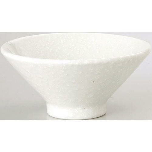 12-93-3 和風中華 切立13cmライス碗 粉引 13.1×6(cm)