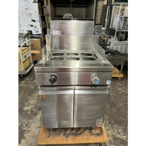 業界最長1年保証】【中古】ガスゆで麺機 タニコー TGUSーA60 幅600