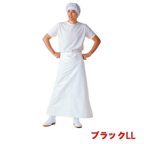 マイティクロス エプロン 腰下 E-1002-7 ブラック LL