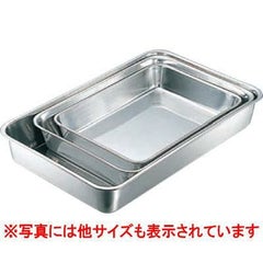 エコクリーン 18-8 角バット 6枚取