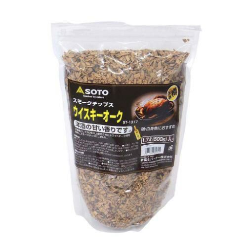 SOTO スモークチップ ウイスキーオーク