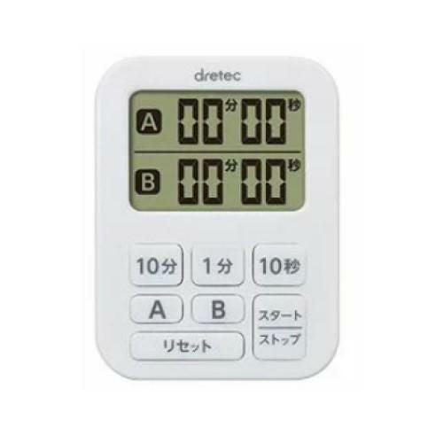 ミニダブルタイマー T-548WT ホワイト