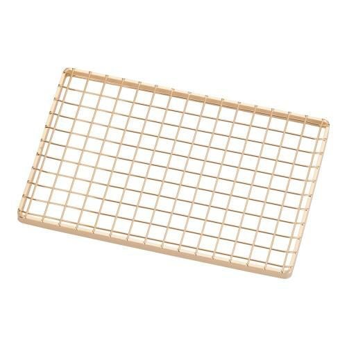 SA18-8金仕上げ盛付網(飾り網) 角型