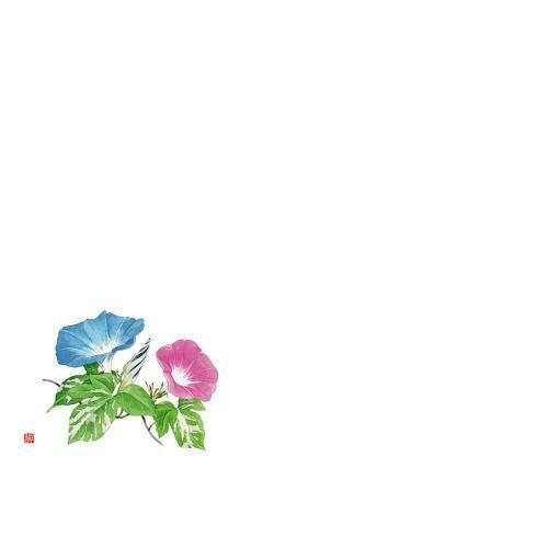 尺3 テーブルマット(100枚入) 朝顔 No.525