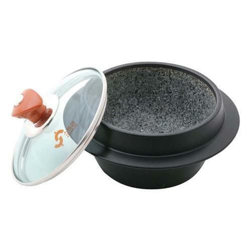 IH アルミ枠付ストーンポット ツバ付 YSIH-0218