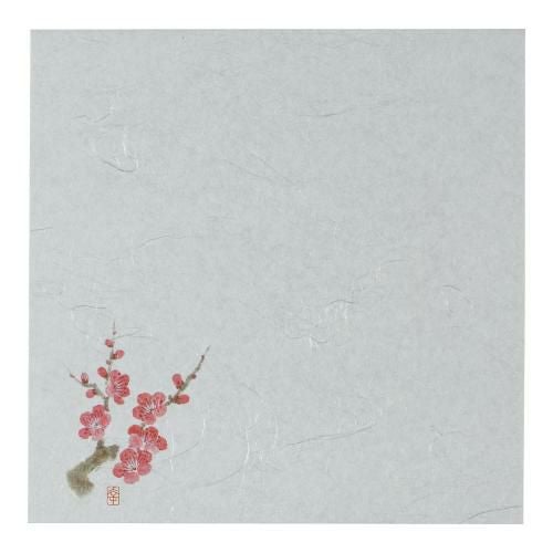 遠赤抗菌和紙 花ごよみ懐敷(200枚入) 梅 W4-2