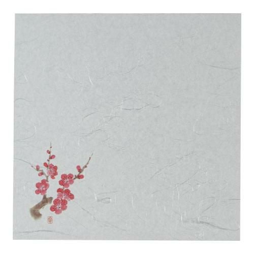 遠赤抗菌和紙 花ごよみ懐敷(200枚入) 梅 W5-2
