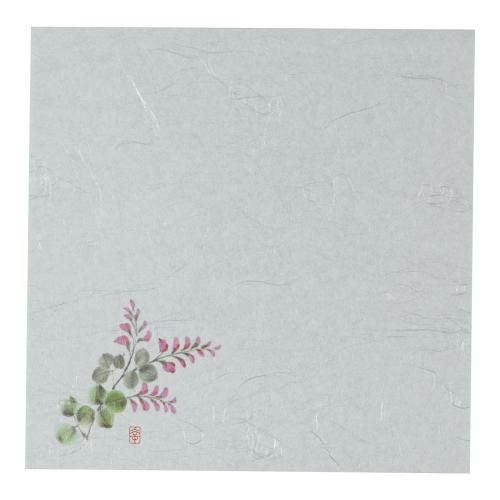 遠赤抗菌和紙 花ごよみ懐敷(200枚入) 萩 W4-11