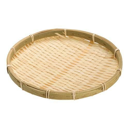 竹 小ヒゴ 平皿 22cm 50-341