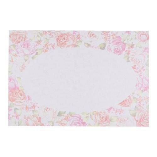 洋風・中華テーブルマット(100枚入) ローズガーデン No.502