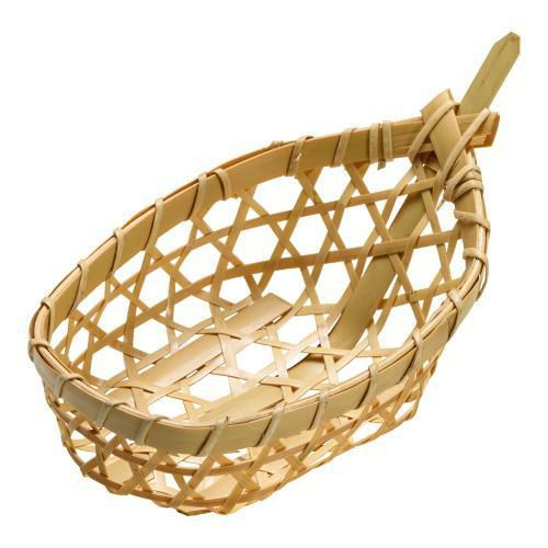 竹 舟型 珍味入れ 小