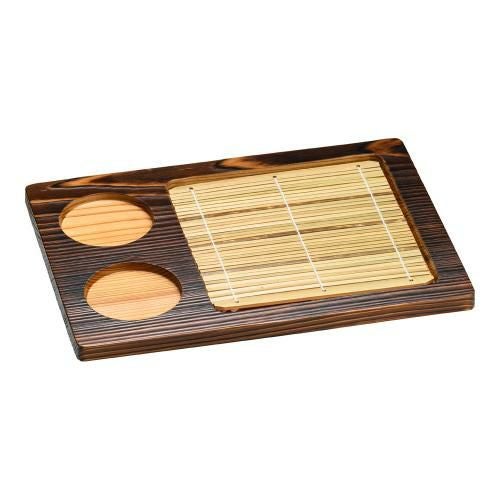 焼杉 薬味付ざる