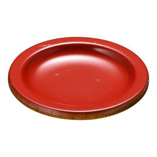木製 内朱そば薬味皿