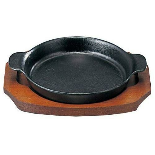 SN 鉄 ステーキ皿 深丸B 17cm 食器/