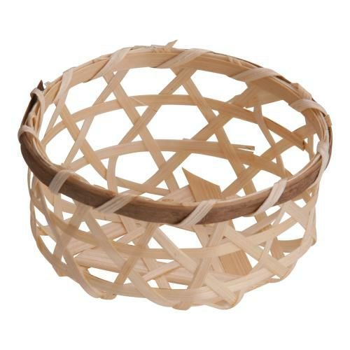 竹製 珍味籠(10個入) 3005 ミニ丸6