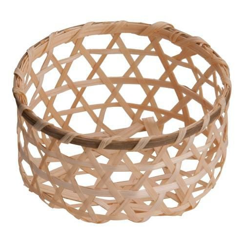 竹製 珍味籠(10個入) 3008 ミニ丸8