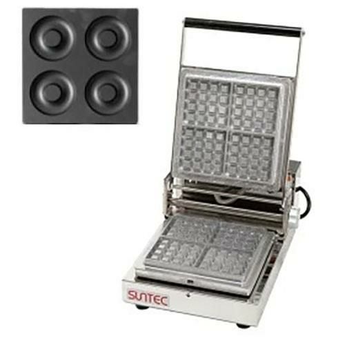 マルチベーカー MAX-1 ベルギーワッフル長角型2個取 MAX-1-BWS0201 幅270×奥行455×高さ195