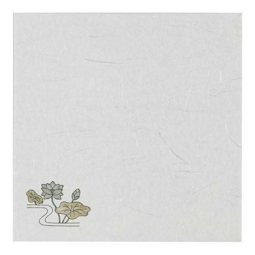 4寸歳時敷紙(100枚入) はす