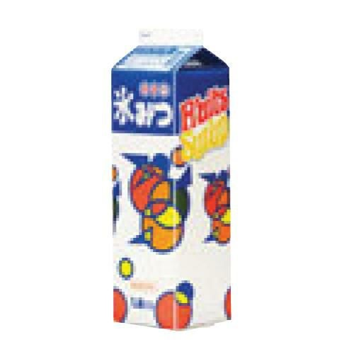 氷みつ フルーツシロップ(はちみつ入り)ハワイアンブルー 1.8L×8本