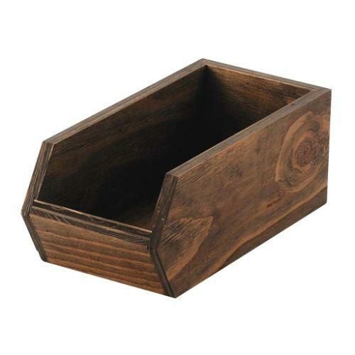 EBM 木製オーガナイザーボックス エボニー塗装