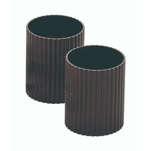 ハイヒールプラス C(サークル) チョコレートブラウン 2個組