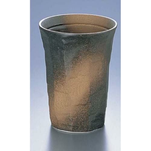 備前吹き削りカップ D02-12