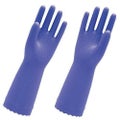 エステー 手袋 バイオレット No.100 M 厚手 ビニール