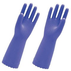 エステー 手袋 バイオレット No.100 M 厚手 ビニール