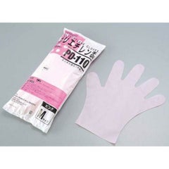 ダンロップ ポリエチレン手袋(100枚入)PD-110 ピンク M