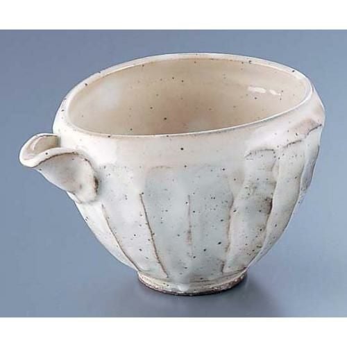 粉引面取片口冷酒器 M-113