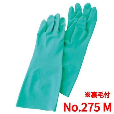 【ニトリル手袋 ソルベックス No.275(裏毛付)M(1双)】/業務用/グループA