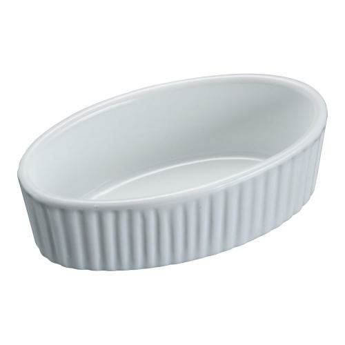 耐熱性磁器 楕円スフレ S