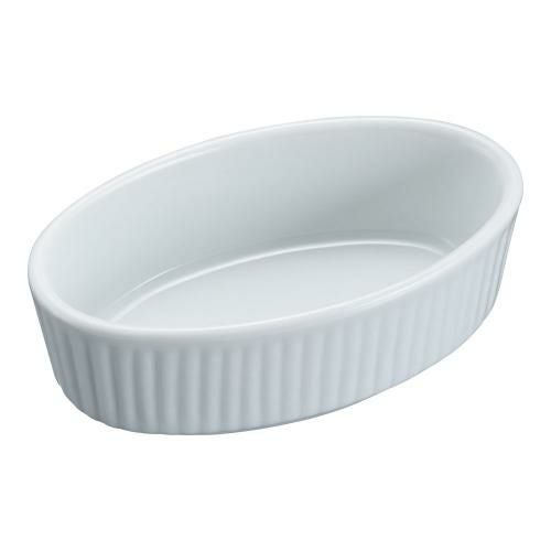 耐熱性磁器 楕円スフレ M