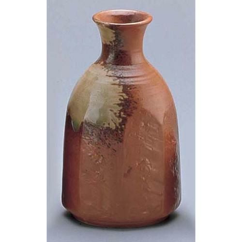 伊賀灰釉八角徳利 小 D03-41