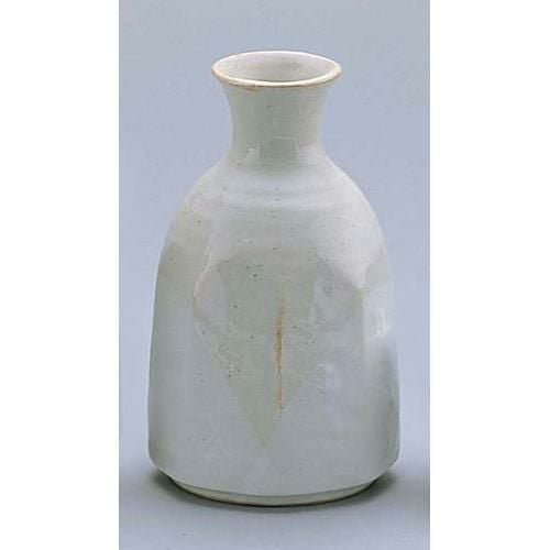 粉引塗分八角徳利 小 D03-44