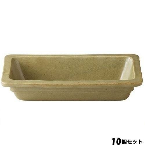 【10セット】和風フードパン 1／3(深)マスタード 36K410－05