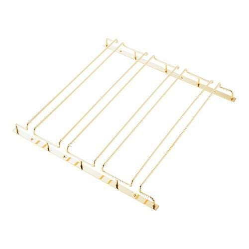 グラスフレーム ダブルエントリー 4連 24金メッキ