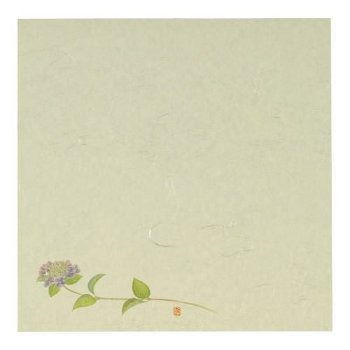 5寸懐紙 四季の花(100枚入) S5-6 あじさい