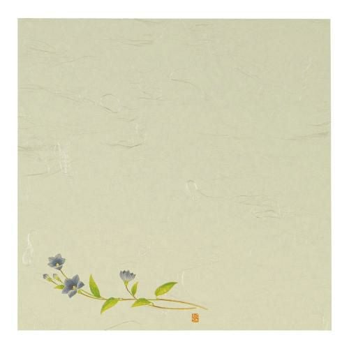 5寸懐紙 四季の花(100枚入) S5-12 ききょう