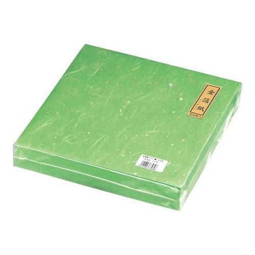 金箔紙ラミネート 緑 (500枚入) M33-470