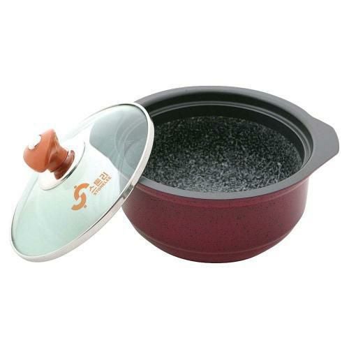 IH アルミ枠付ストーン スープポット YSIH-0423