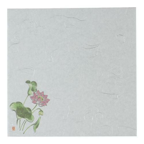 遠赤抗菌和紙 花ごよみ懐敷(200枚入) はす W5-10