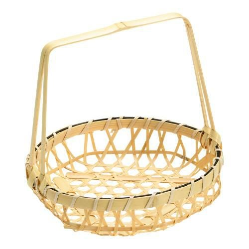 百合 手付篭 15cm