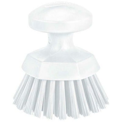 ヴァイカン ハンドブラシ丸 ハードタイプ 38855 ホワイト