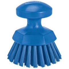 ヴァイカン ハンドブラシ丸 ハードタイプ 38853 ブルー