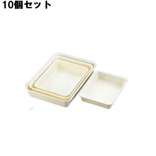 メラミンデリカバット　調理容器　4枚セット　日本製 メラミンデリカバット (大) 白 B-1-83 尺1.5寸/業務用/新品/小物送料