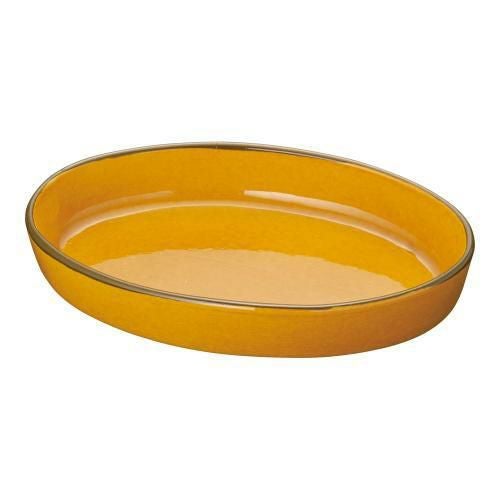 マトファ陶磁器オーバルグラタン皿5128 (10425)275×185mm