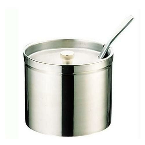 シュガーポット MR-275 レードル付 18-8