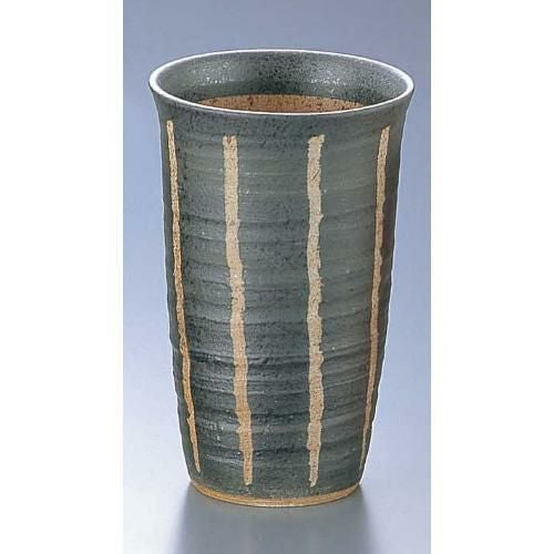 彫十草カップ 黒 D03-24(大)