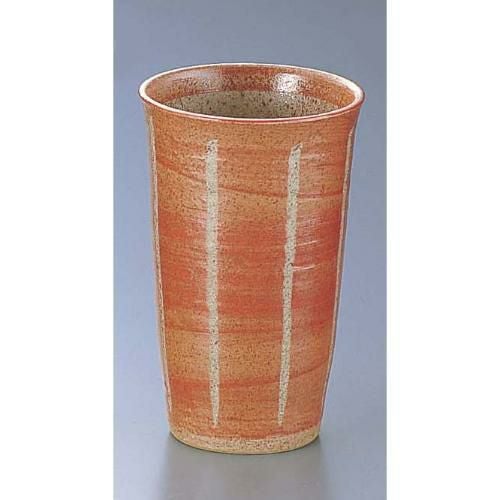 彫十草カップ 赤 D03-25(小)